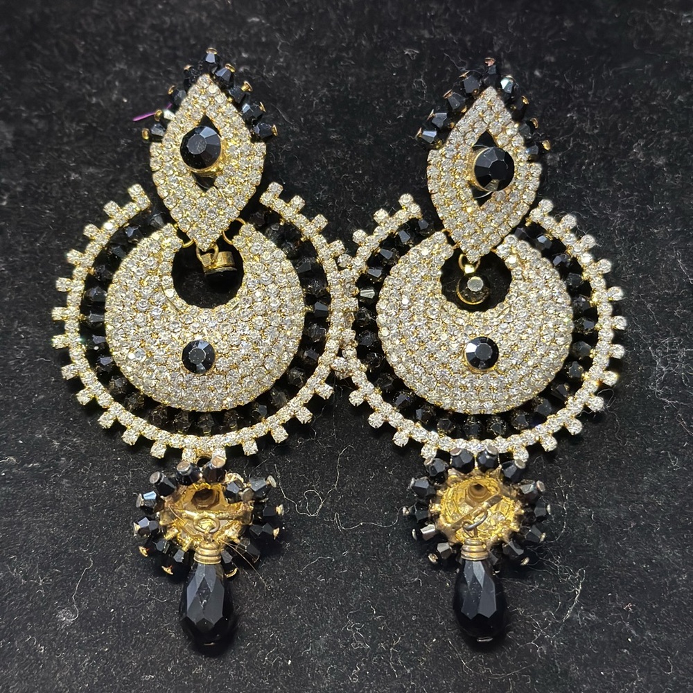 English diamond earrings